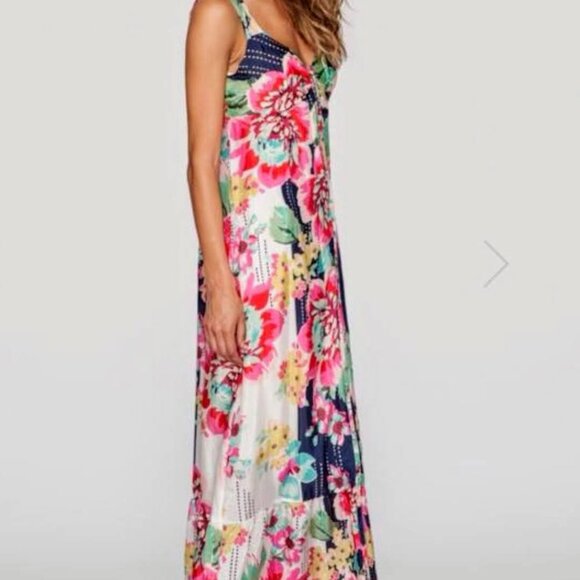 Johnny Was Silk Dress - Picture 3 of 6